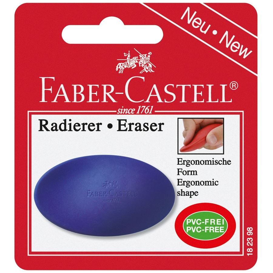 Faber-Castell - Eraser Kosmo Mini PVC-free assorted 1x