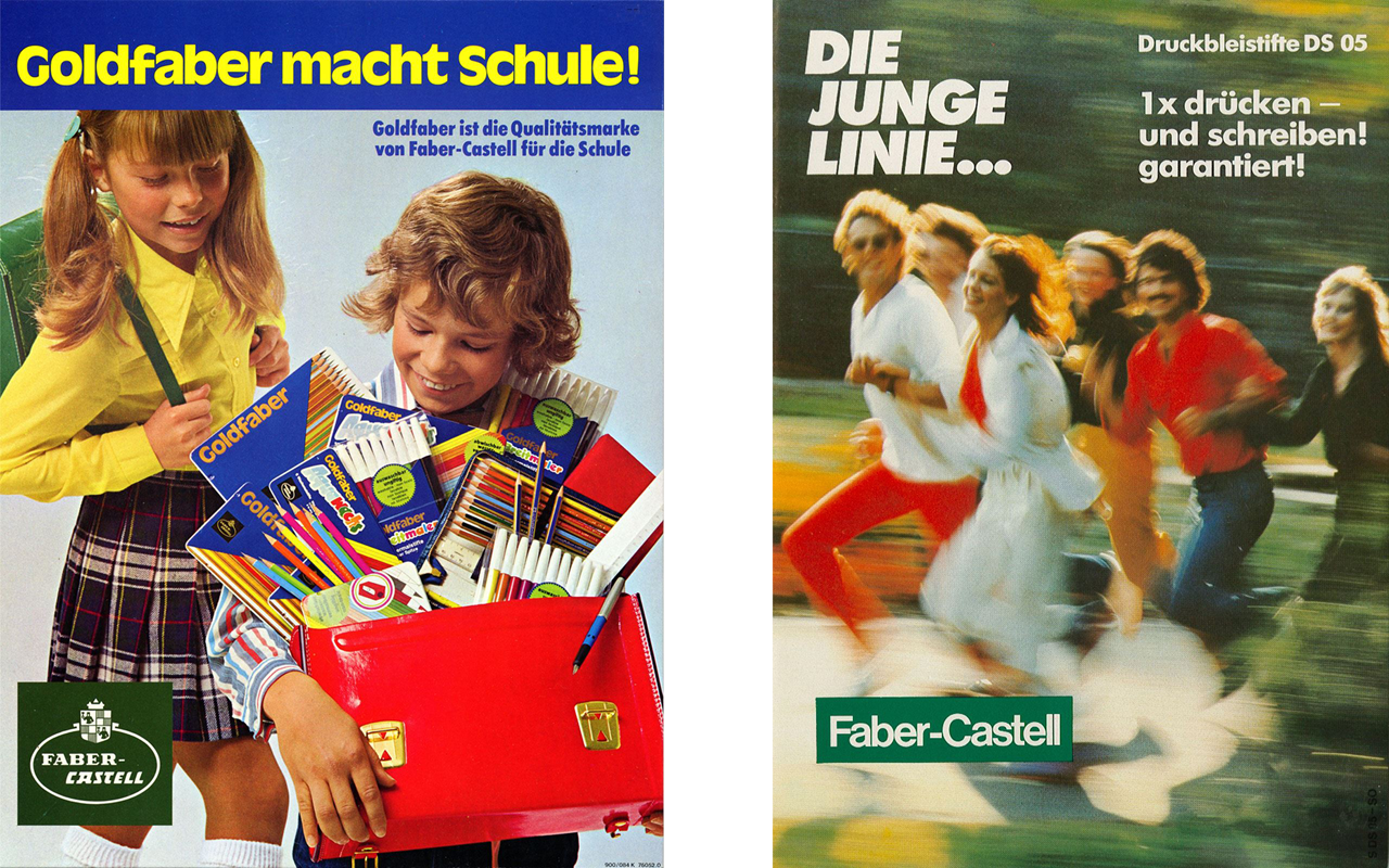 Advertising in the 1970s and 1980s - Image advertising with photographic posters