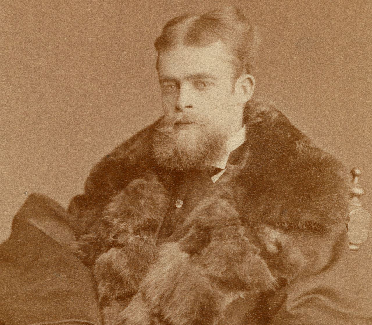 Wilhelm von Faber on a business trip in Russia