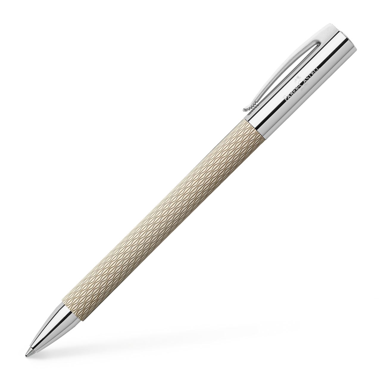 Faber-Castell - Ambition OpArt White Sand twist ballpoint pen, B