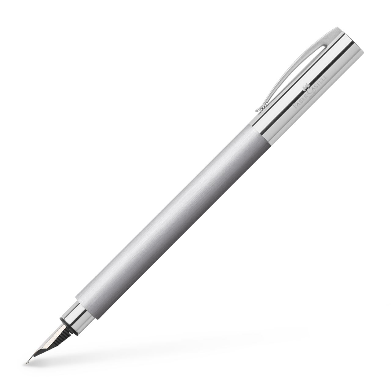 Faber-Castell - Ambition Stainless Steel fountain pen, F, silver