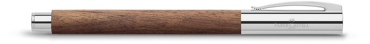 Faber-Castell - Ambition walnut wood fountain pen, M, brown