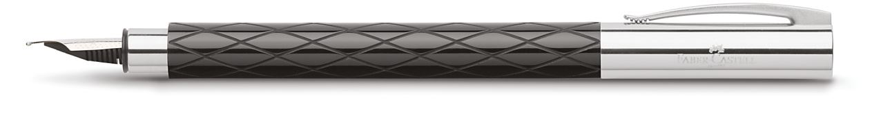 Faber-Castell - Ambition Rhombus fountain pen, F, black