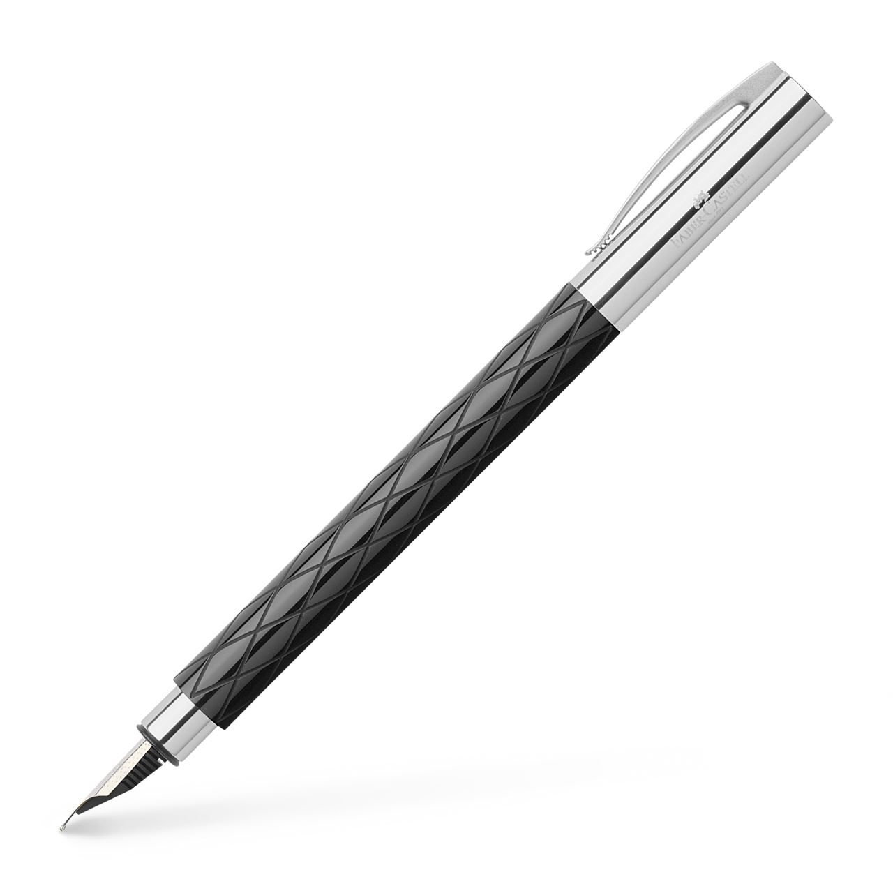 Faber-Castell - Ambition Rhombus fountain pen, EF, black