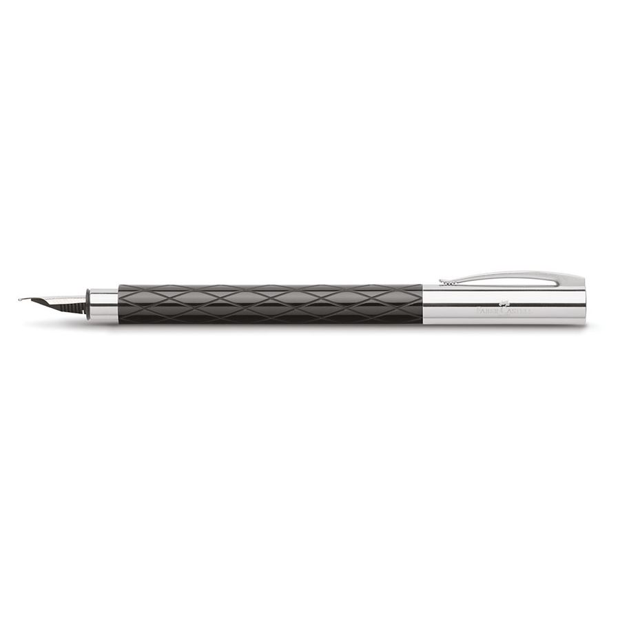 Faber-Castell - Ambition Rhombus fountain pen, B, black