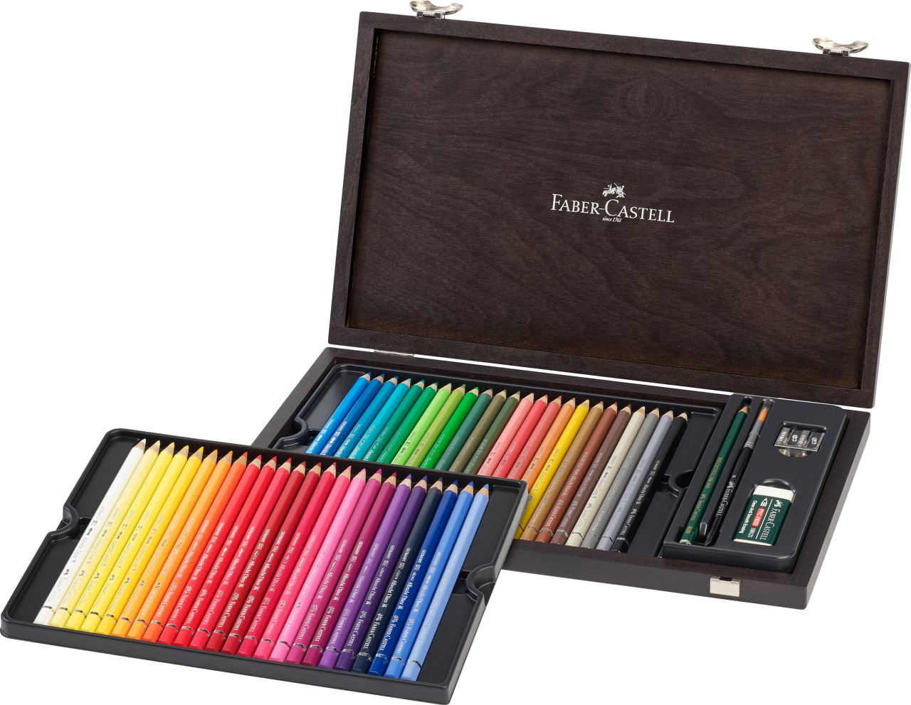 Faber-Castell 48 Watercolour Pencils with Accessories 