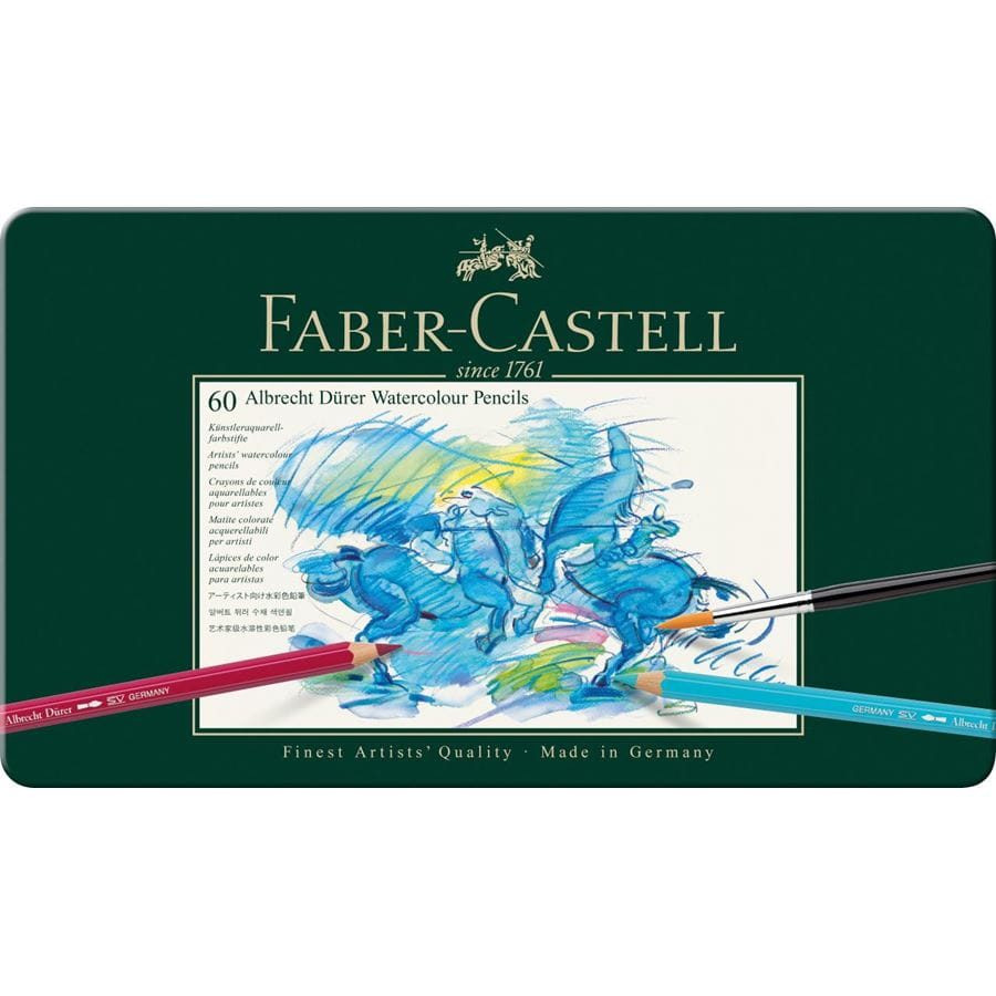 Faber-Castell - Albrecht Dürer watercolour pencil, tin of 60