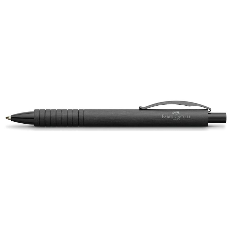 Faber-Castell - Essentio Aluminium ballpoint pen, B, black