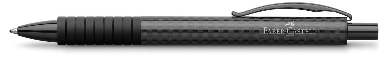 Faber-Castell - Essentio Carbon ballpoint pen, B, black