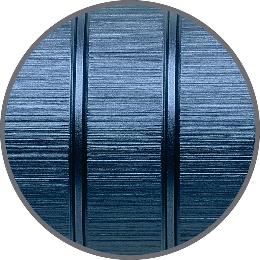 Faber-Castell - Essentio Aluminium fountain pen, EF, blue