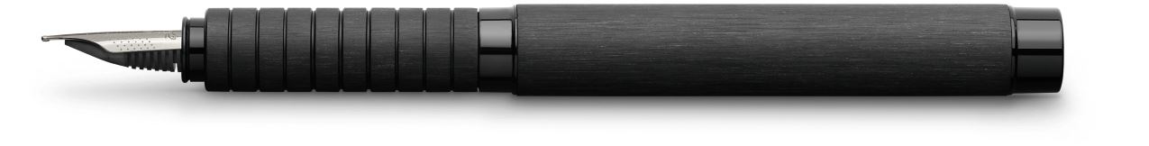 Faber-Castell - Essentio Aluminium fountain pen, M, black