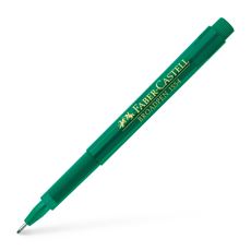Faber-Castell - Fibre tip pen Broadpen document green