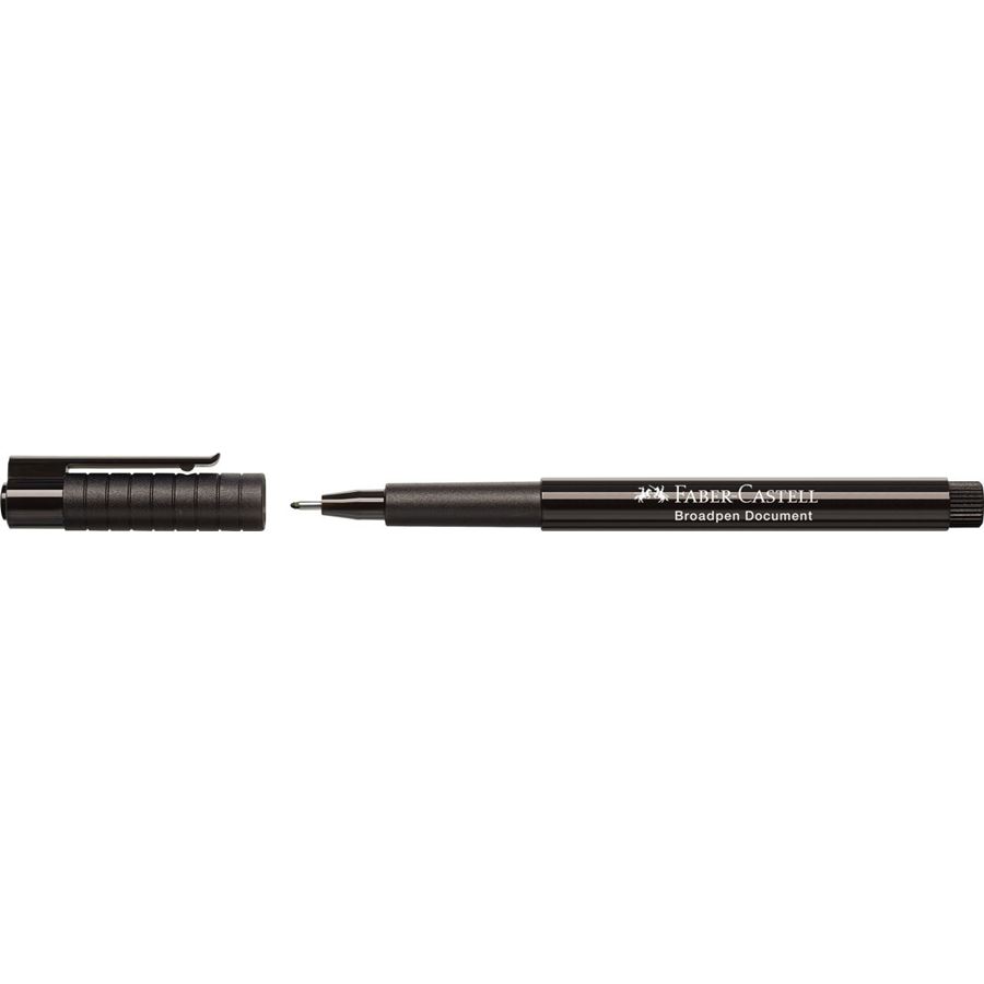 Faber-Castell - Fibre tip pen Broadpen document black