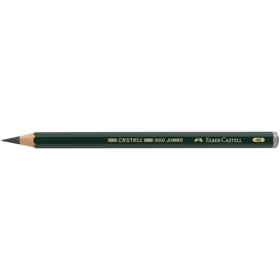 Faber-Castell - Castell 9000 Jumbo graphite pencil, 4B