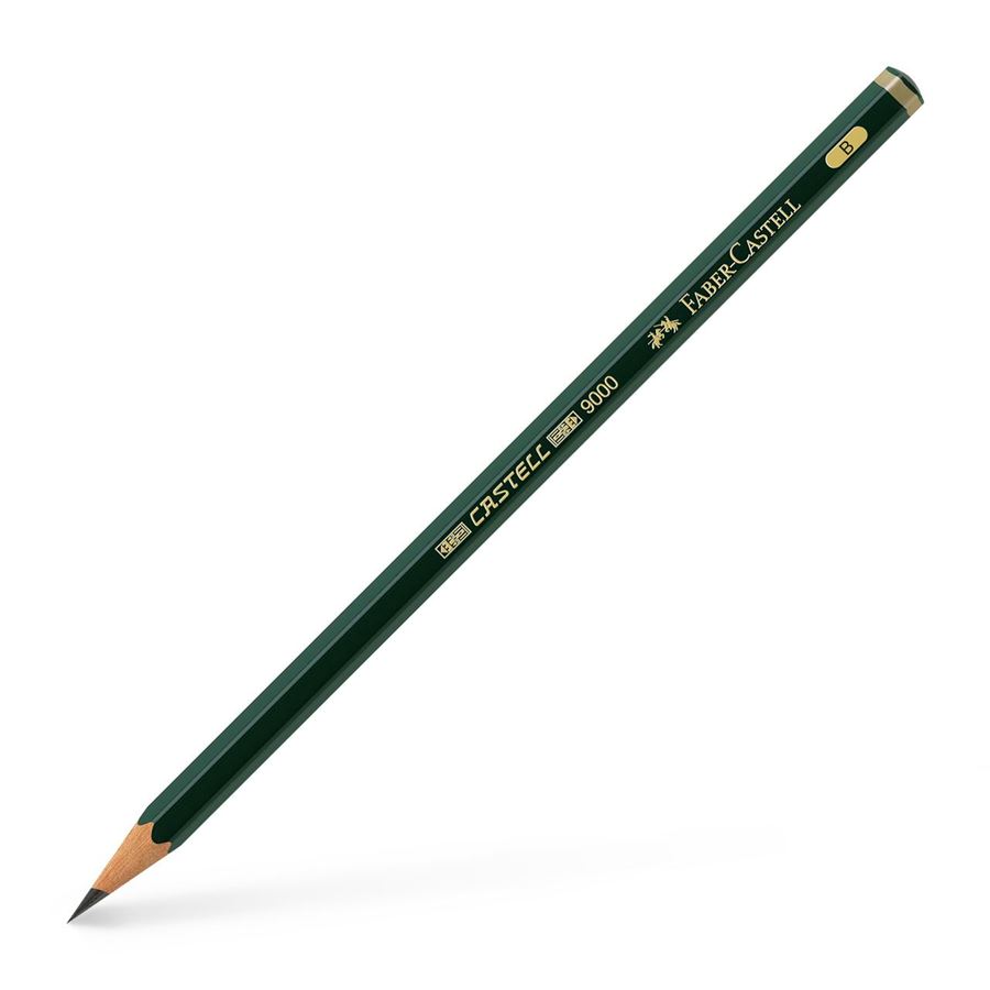 Faber-Castell - Castell 9000 graphite pencil, B
