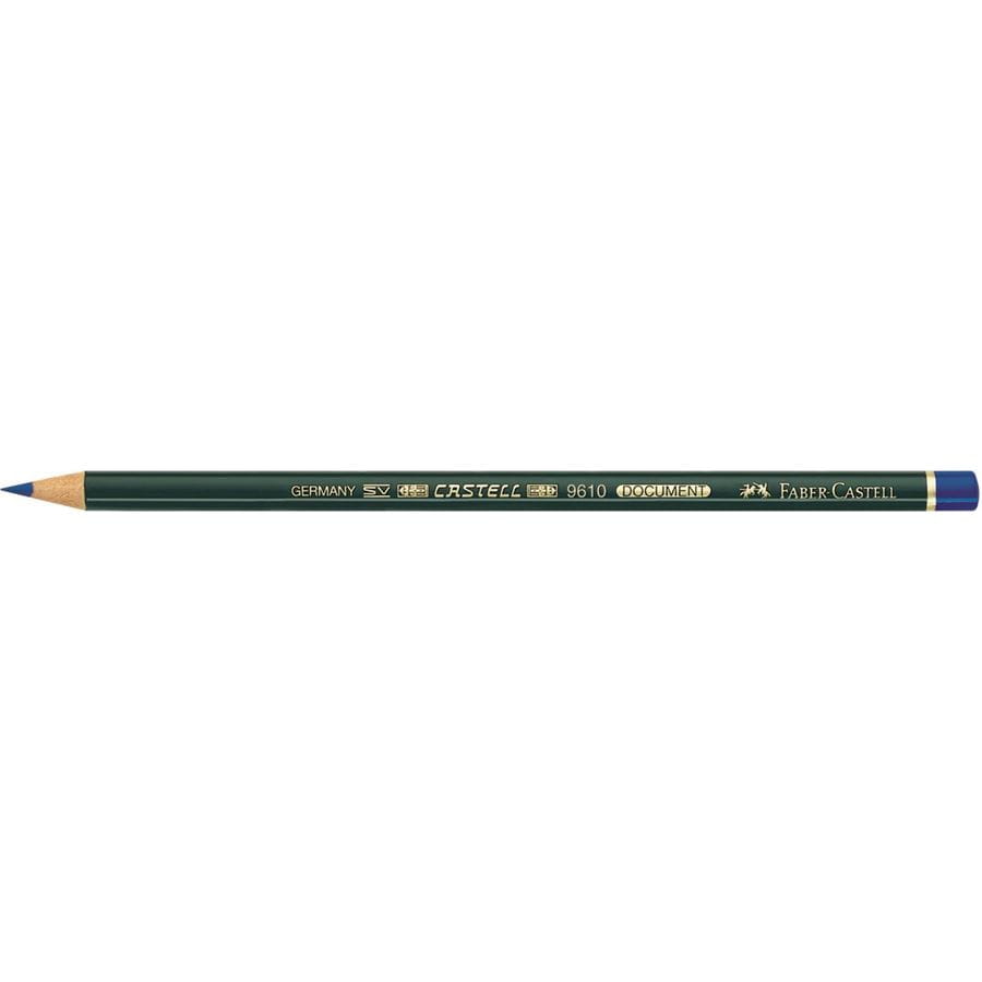 Faber-Castell - Castell Document 9610 indelible pencil, blue