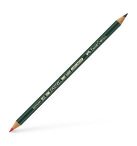 Faber-Castell - Castell Document 9608 indelible pencil, red/blue