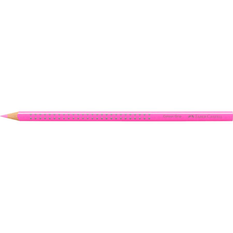 Faber-Castell - Colour Grip colour pencil, Pink neon