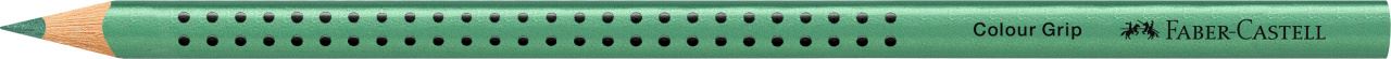 Faber-Castell - Colour Grip colour pencil, green metallic