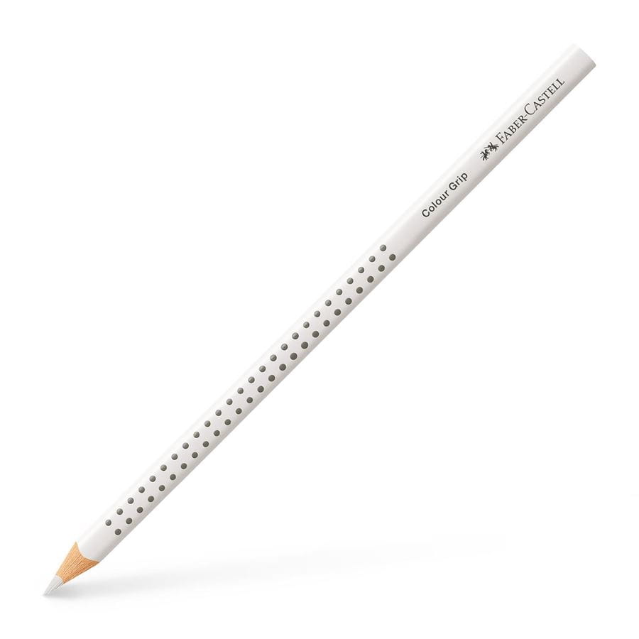 Faber-Castell - Colour Grip colour pencil, White