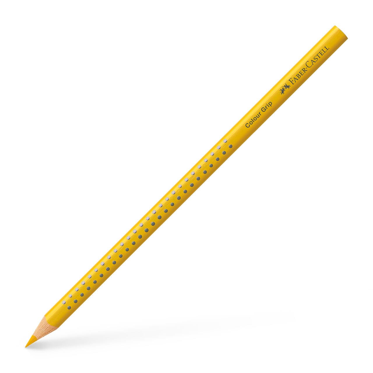 Faber-Castell - Colour Grip colour pencil, dark cadmium yellow