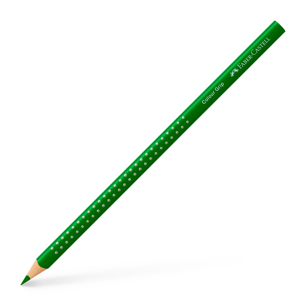Faber-Castell - Colour Grip colour pencil, permanent green