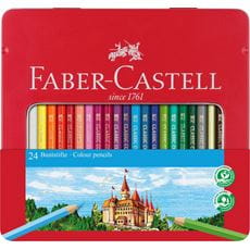 Faber-Castell - Classic Colour colour pencil, tin of 24