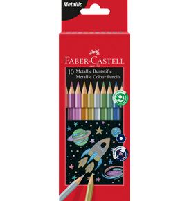 Faber-Castell - Classic Colour colour pencils, cardboard wallet of 10