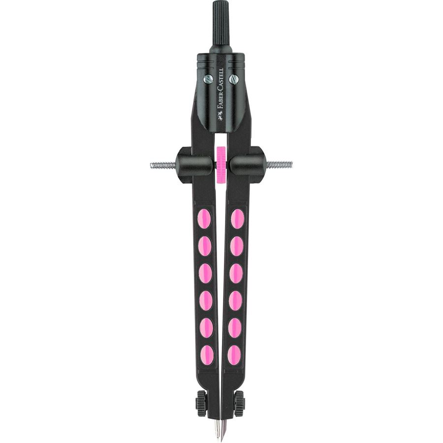Faber-Castell - Factory Neon quick-set compass