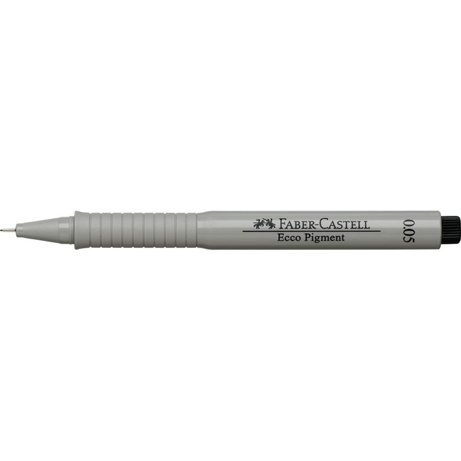 Faber-Castell - Ecco Pigment Fineliner, 0.05 mm, black