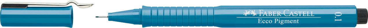 Faber-Castell - Ecco Pigment Fineliner, 0.1 mm, blue