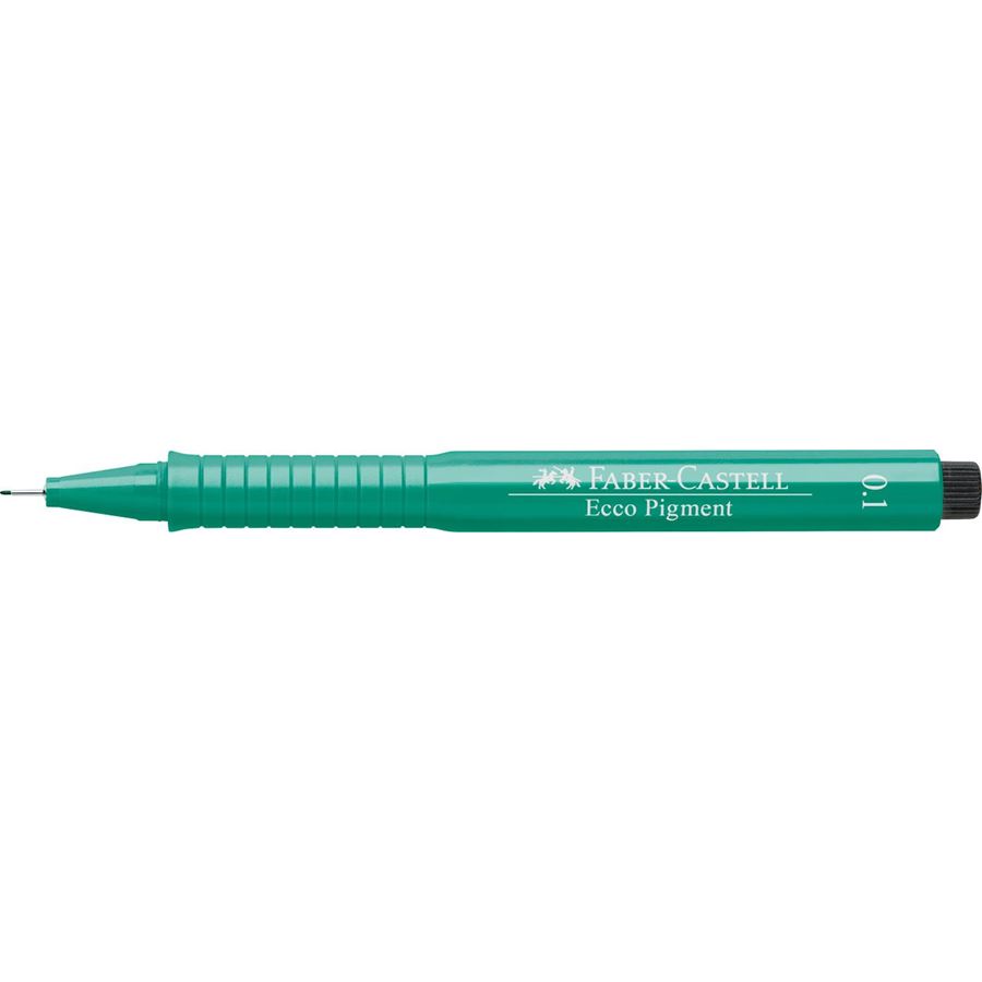 Faber-Castell - Ecco Pigment Fineliner, 0.1 mm, green