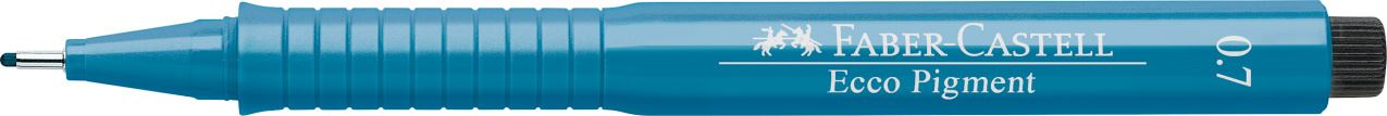 Faber-Castell - Ecco Pigment Fineliner, 0.7 mm, blue