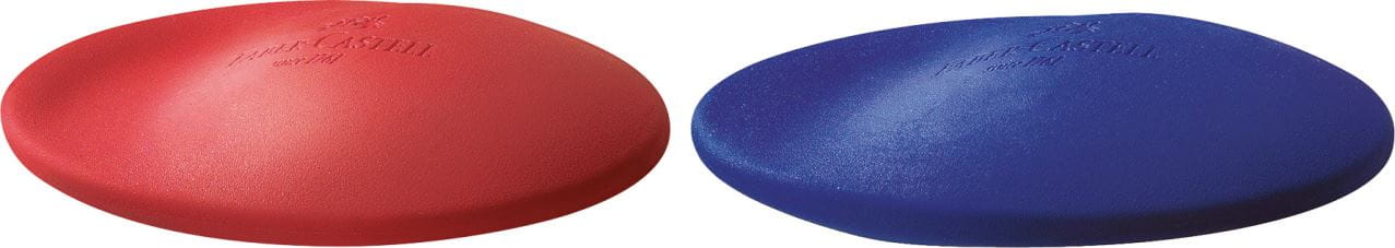 Faber-Castell - Kosmo Mini eraser, red/blue