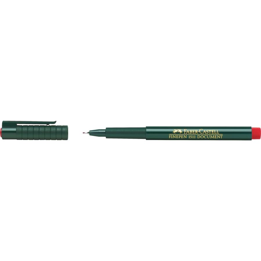 Faber-Castell - Finepen 1511 fineliner, 0.4 mm red