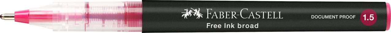 Faber-Castell - Free Ink rollerball, 1.5 mm, wine red