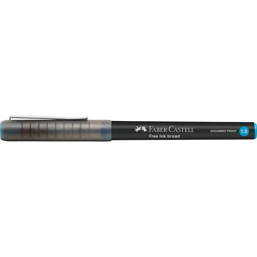 Faber-Castell - Free Ink rollerball, 1.5 mm, sky blue