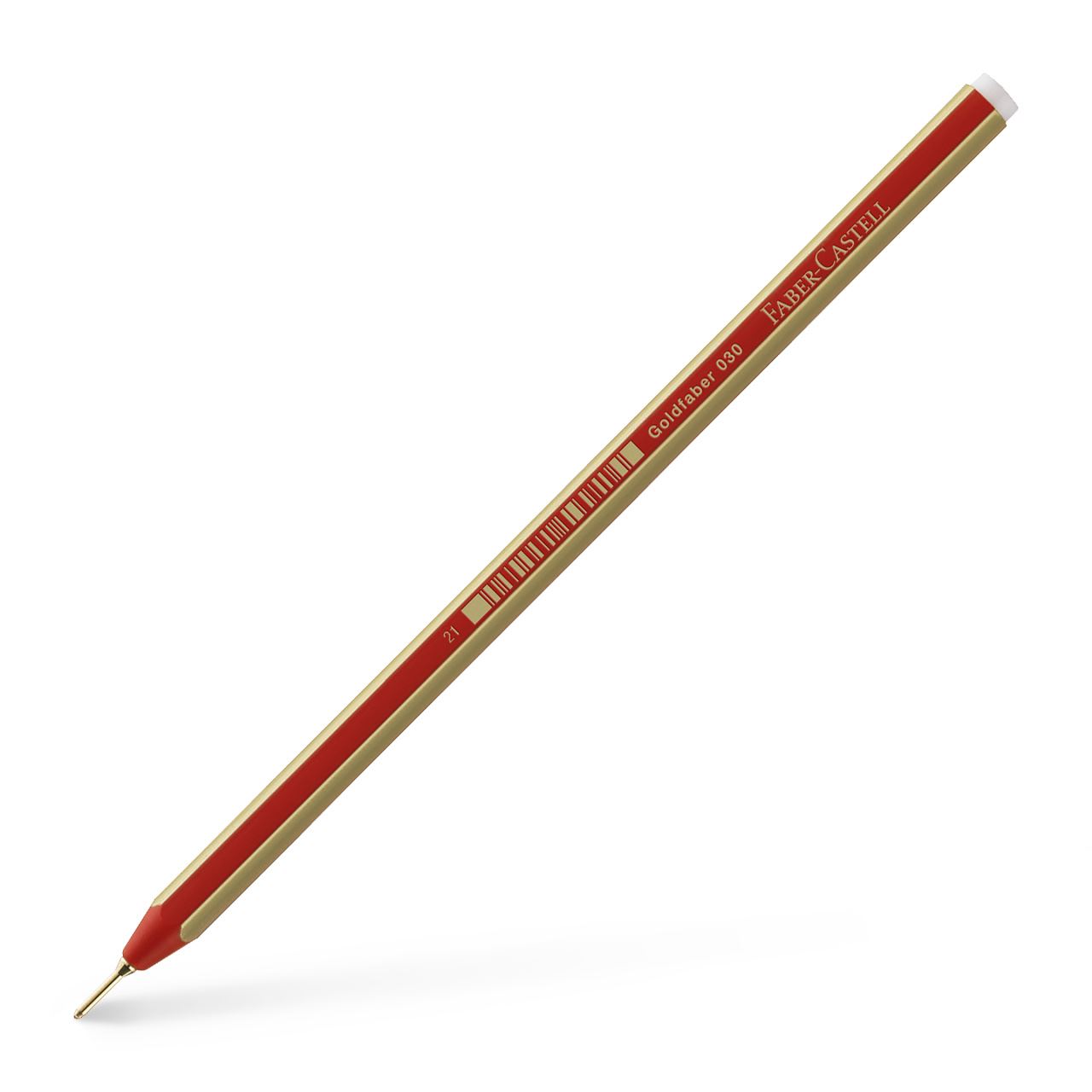 Faber-Castell - Goldfaber 030 ballpoint pen, M, red, non-refillable