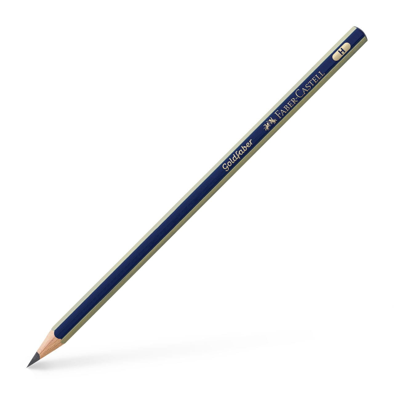 Faber-Castell - Goldfaber 1221 graphite pencil, H