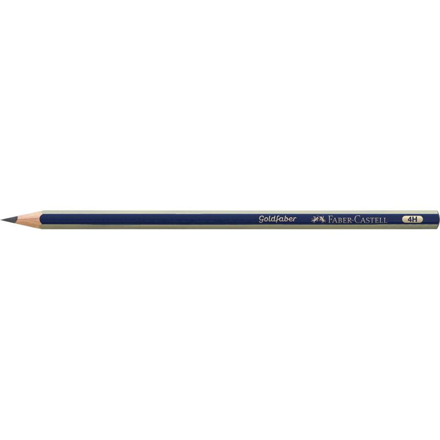 Faber-Castell - Goldfaber 1221 graphite pencil, 4H