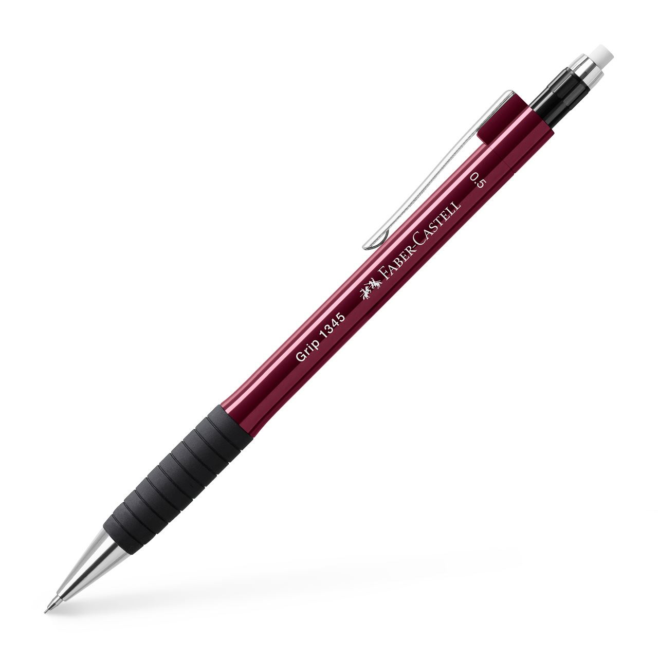 Faber-Castell - Grip 1345 mechanical pencil, 0.5 mm, wine red