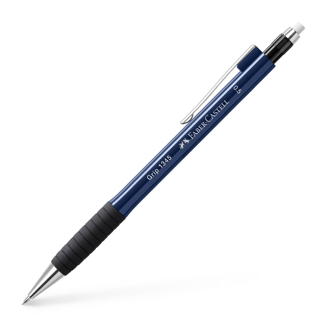Faber-Castell - Grip 1345 mechanical pencil, 0.5 mm, blue metallic