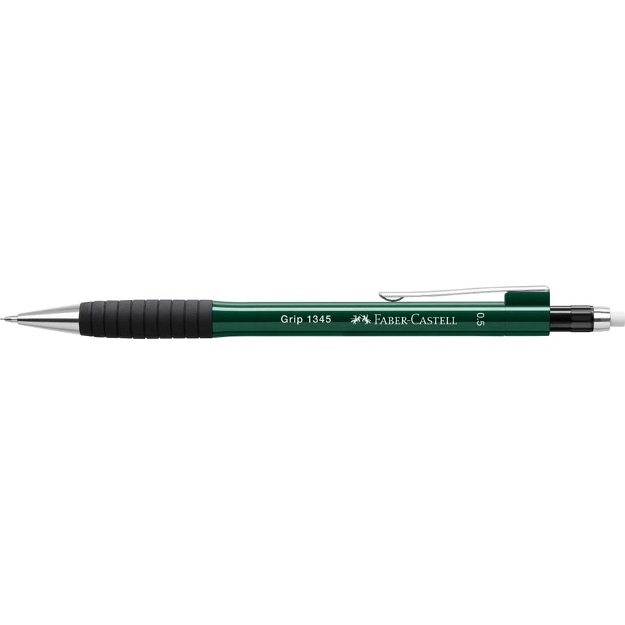 Faber-Castell - Grip 1345 mechanical pencil, 0.5 mm, green