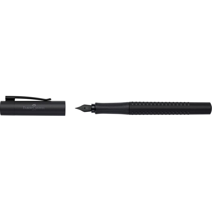 Faber-Castell - Grip Edition fountain pen, nib width EF, all black