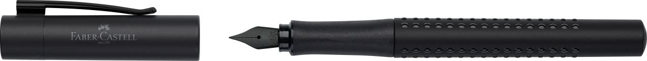 Faber-Castell - Grip Edition fountain pen, nib width F, all black