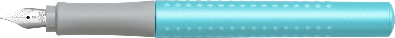 Faber-Castell - Fountain pen Grip Pearl Edition B turquoise