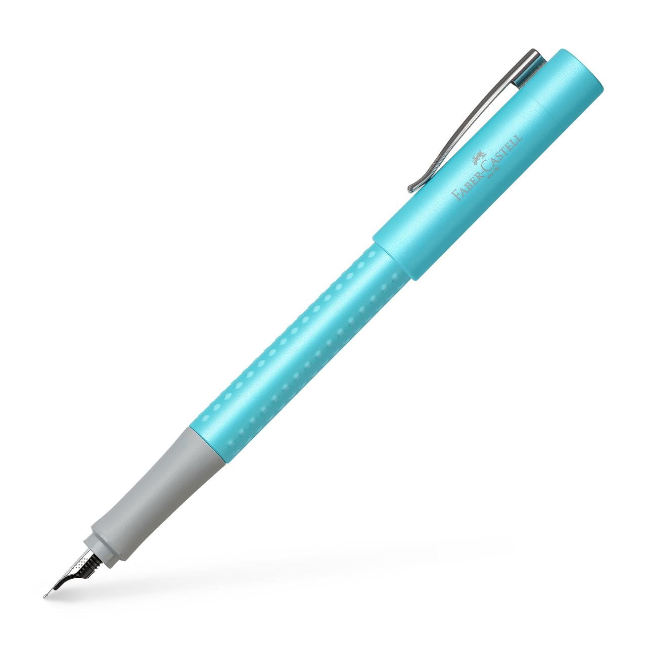 Faber-Castell - Fountain pen Grip Pearl Edition EF turquoise