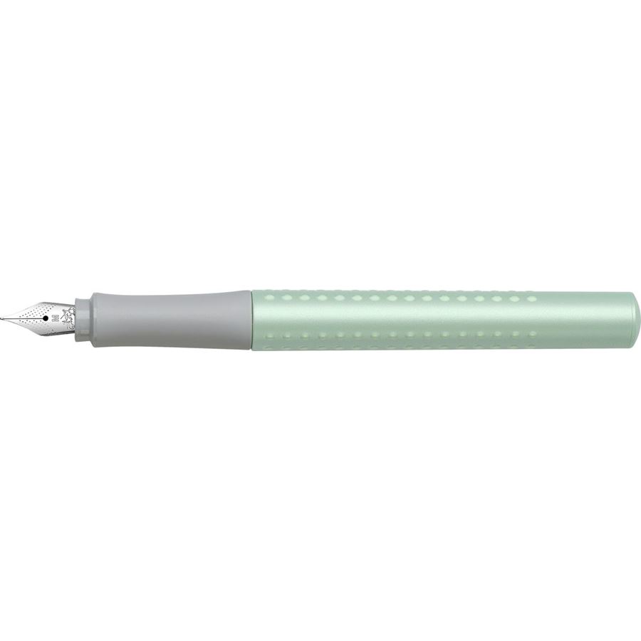 Faber-Castell - Fountain pen Grip Pearl Edition M mint