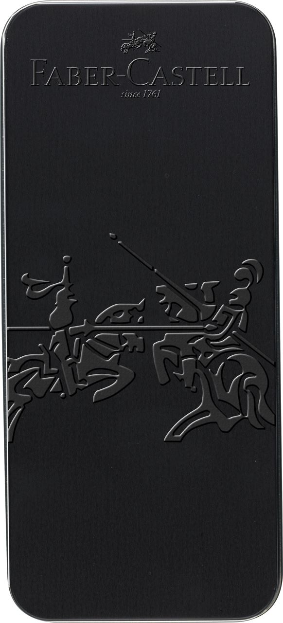 Faber-Castell - Grip 2011 fountain pen gift set, black, 2 pieces