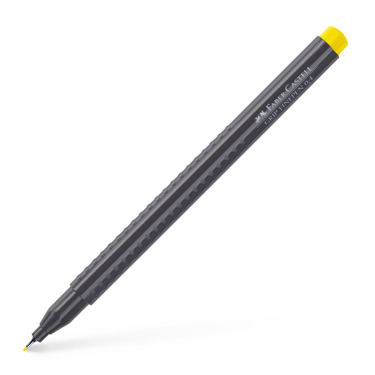 Faber-Castell - Grip Finepen, 0.4, light chrome yellow